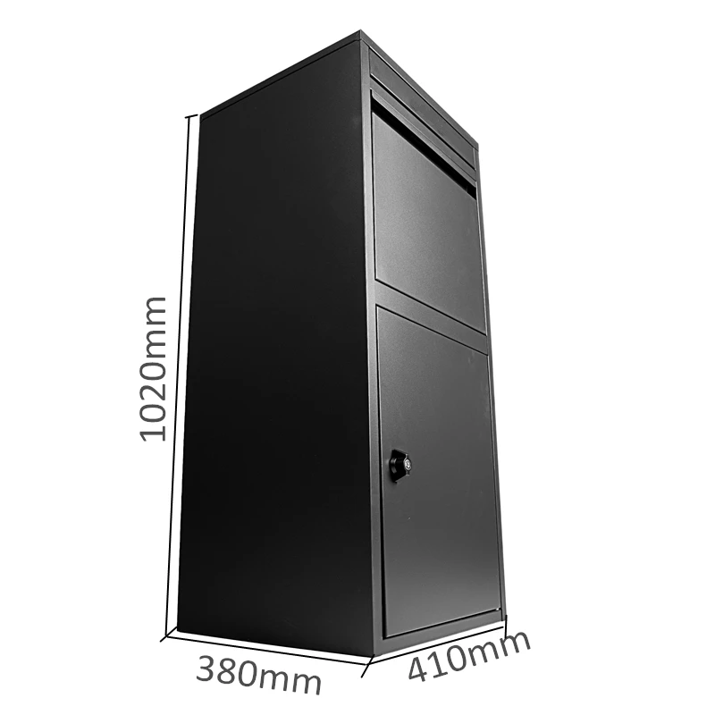 Custom Parcel Drop Box Expresspackage Delivery Office Business Freestanding Outdoor Parcel Drop Box