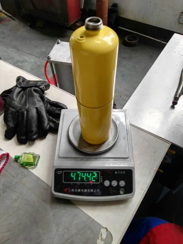 99.9% skin care gas R134a hfc 134a gas refrigerant cylinder for sale