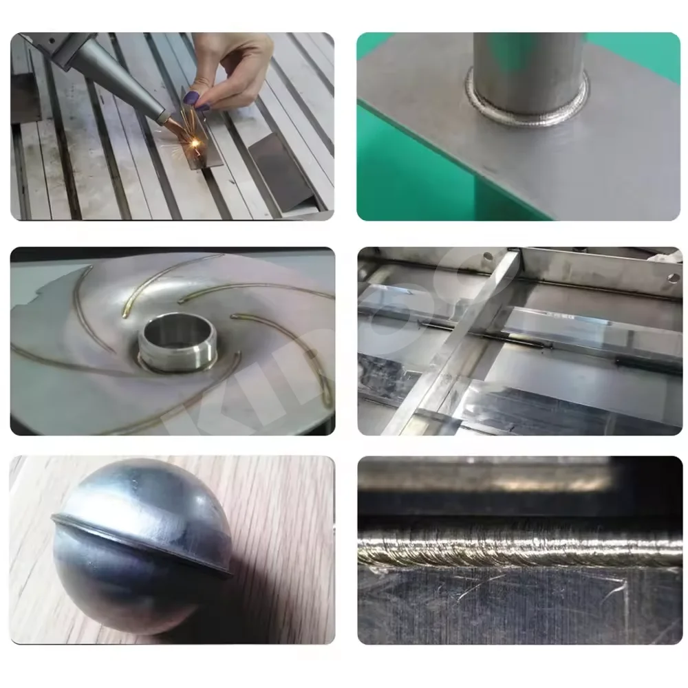 4 in 1 Handheld Fiber Laser Welder 1.5kw 2kw 3kw Fiber Laser Welding Machine Price for Metal