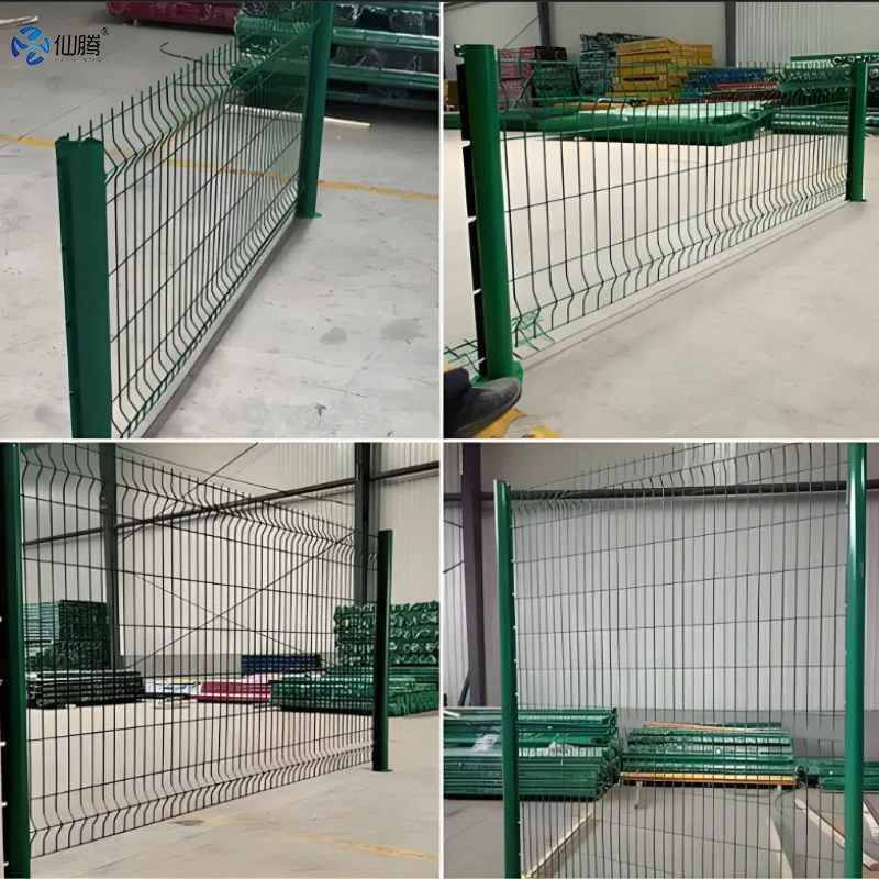 Manufacturer 3D Anti-climbing Wire Mesh Fence Trellis 3D Powder Coated Metal Fence Panels Garden 3D Fence for Plant Field