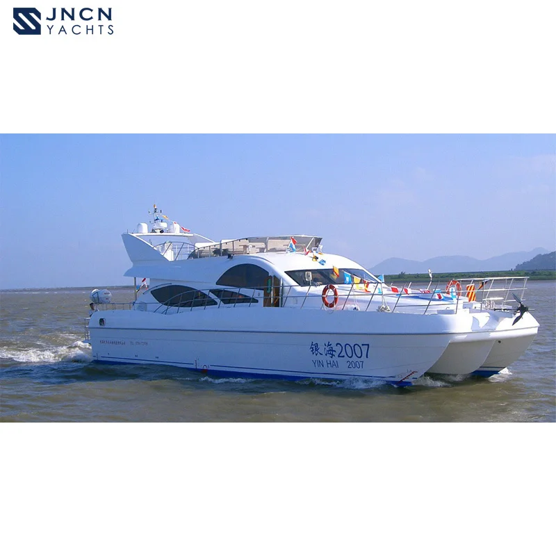 
JNCN High Quality Fiberglass New Ce China Luxury Business Yacht 
