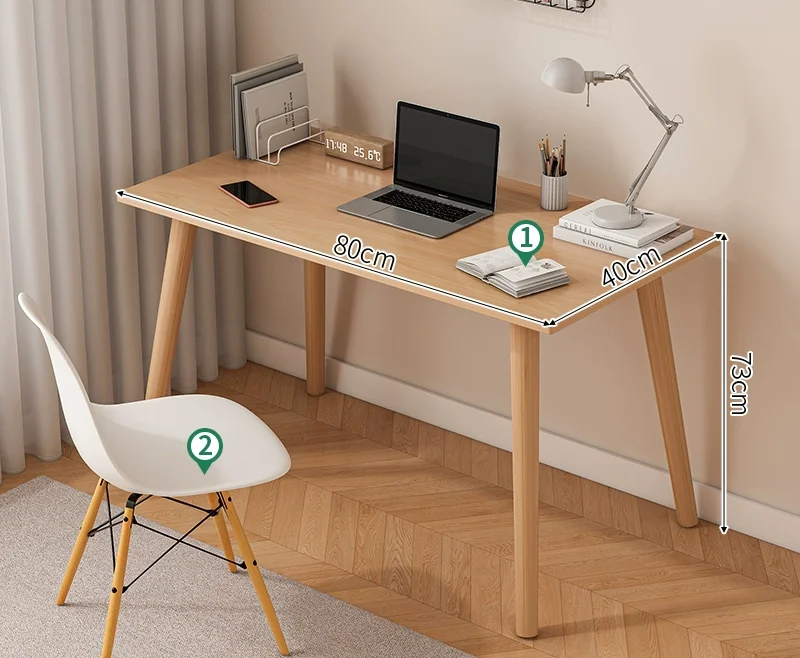 modern design computer desk office table with shelf table with metal frame for bedroom with printer space