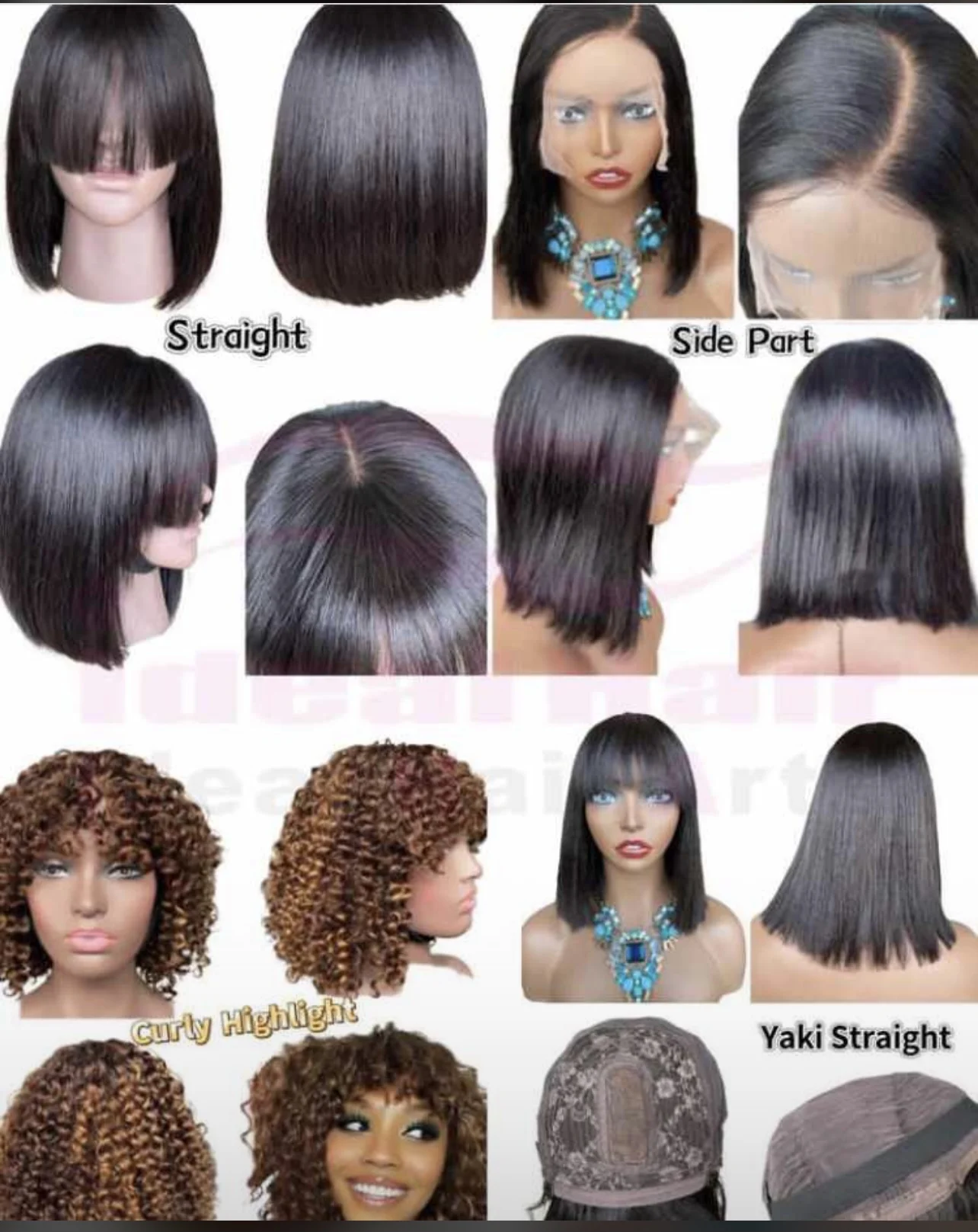 Cheap Wigs with Lowest Price Bob ,side Part Glueless Short Straight Wigs Bob Lace Frontal Wig Human Hair,transparent 10 24h