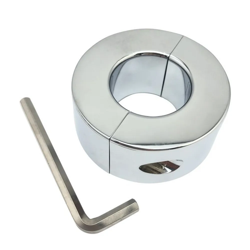 Metal Stainless Steel Scrotum Bondage Pendant Penis Ring Stretcher load-bearing Heavy Penis Weight Hanger