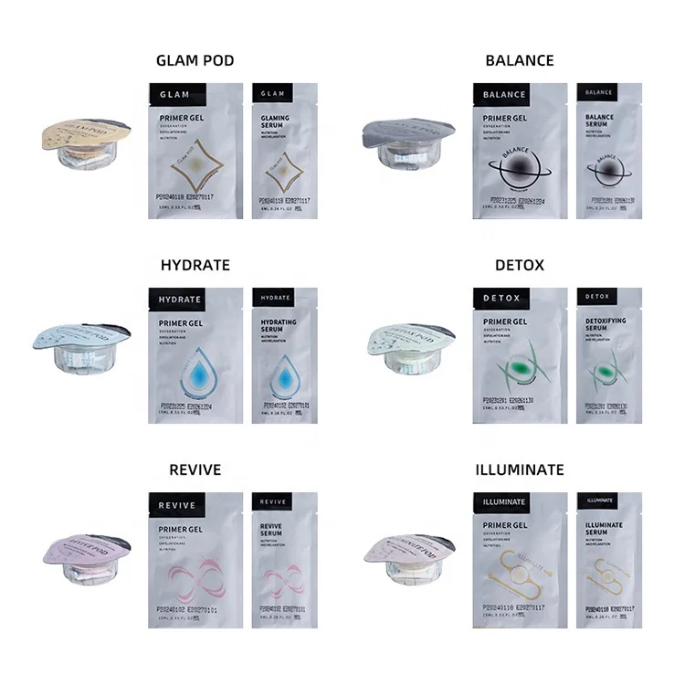 Co2 Pod Small Bubble Oxygen Pods Capsule Oxygen Capsule Kit Cap For Skin Whitening Pods Capsules For Hydra CO2 Bubble Facials