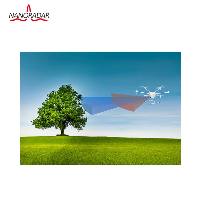 Obstacle avoidance radar sensor for UAV Robot 77GHZ millimeter wave safety