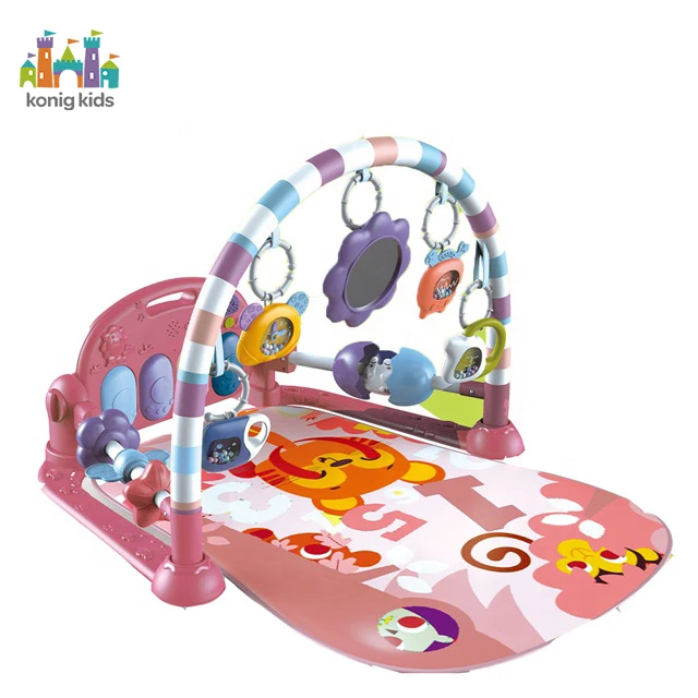 KonigKids Новое поступление детские игры детское пианино с педалью коврик для игр в тренажерном зале подвесной