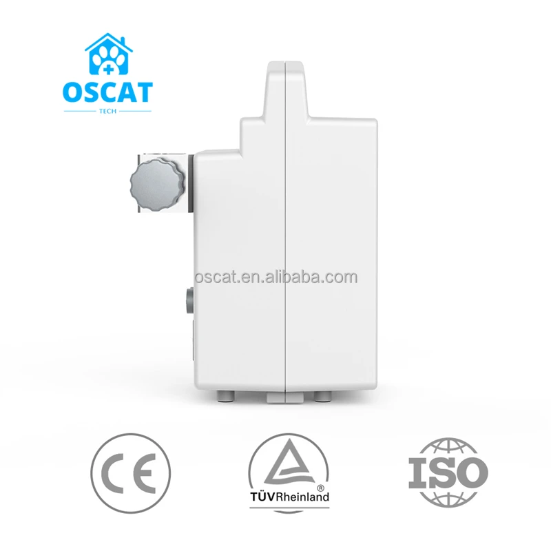 OSCAT Veterinary equipment infusion pump Smart Medical Electric elastomeric infusion syringe pump for ICU
