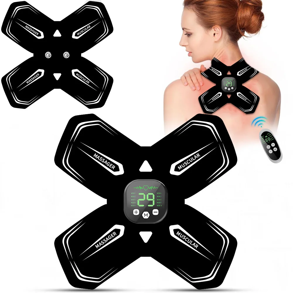Muscle Stimulator electric neck massager Multi functional cervical massage patch Neck Legs Waist Back Massagers