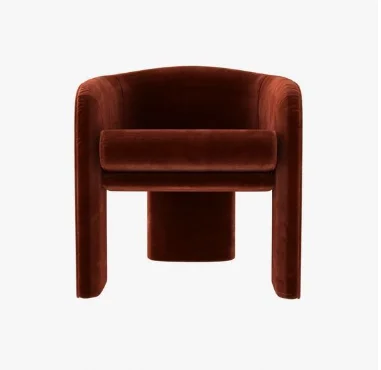 Nordic light luxury single sofa chair living room chair coffee chair