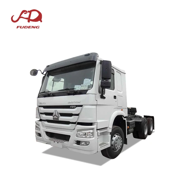 used good condition Howo truck head  375hp 371hp second hand  tractor truck for sale