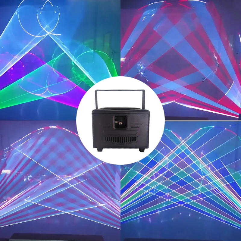 5 Вт RGBW трехмерный анимированный DJ Disco Party лазерный источник света DMX512/DMX управляемый