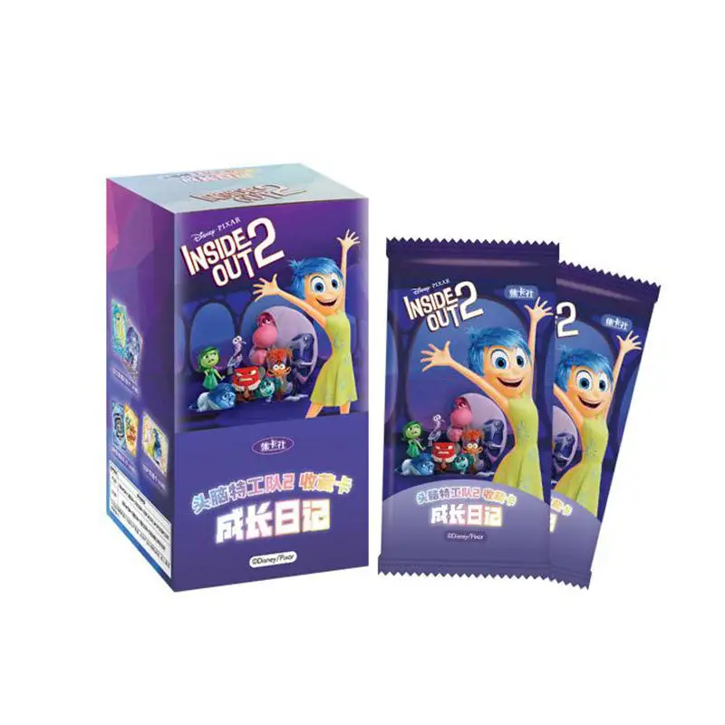 Google Japanese Cardfun Pixar Animation Joy Riley Cards 48 Box Inside Out 2 Collectible Card