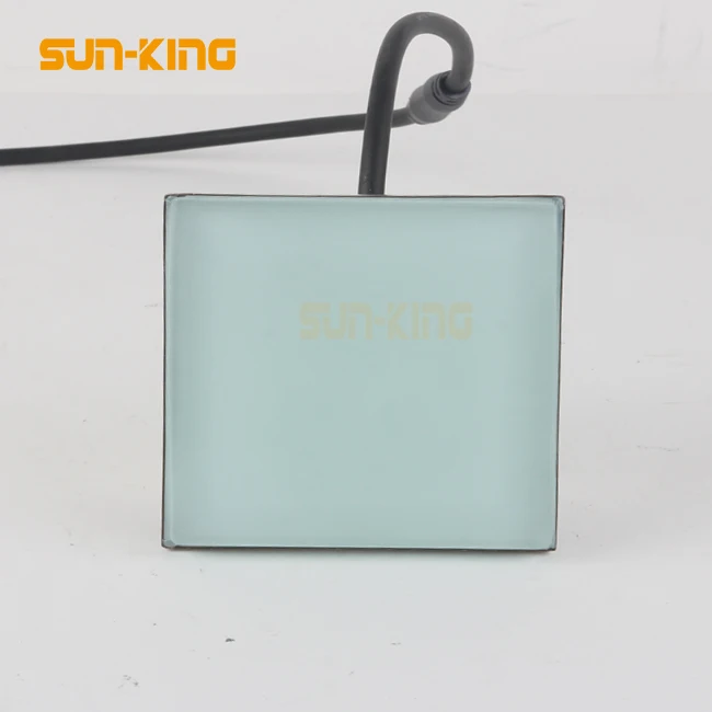 4W 12W 25W LED square floor tile light IP67 outdoor waterproof park garden Recessed brick lamp Underground lamp buried light