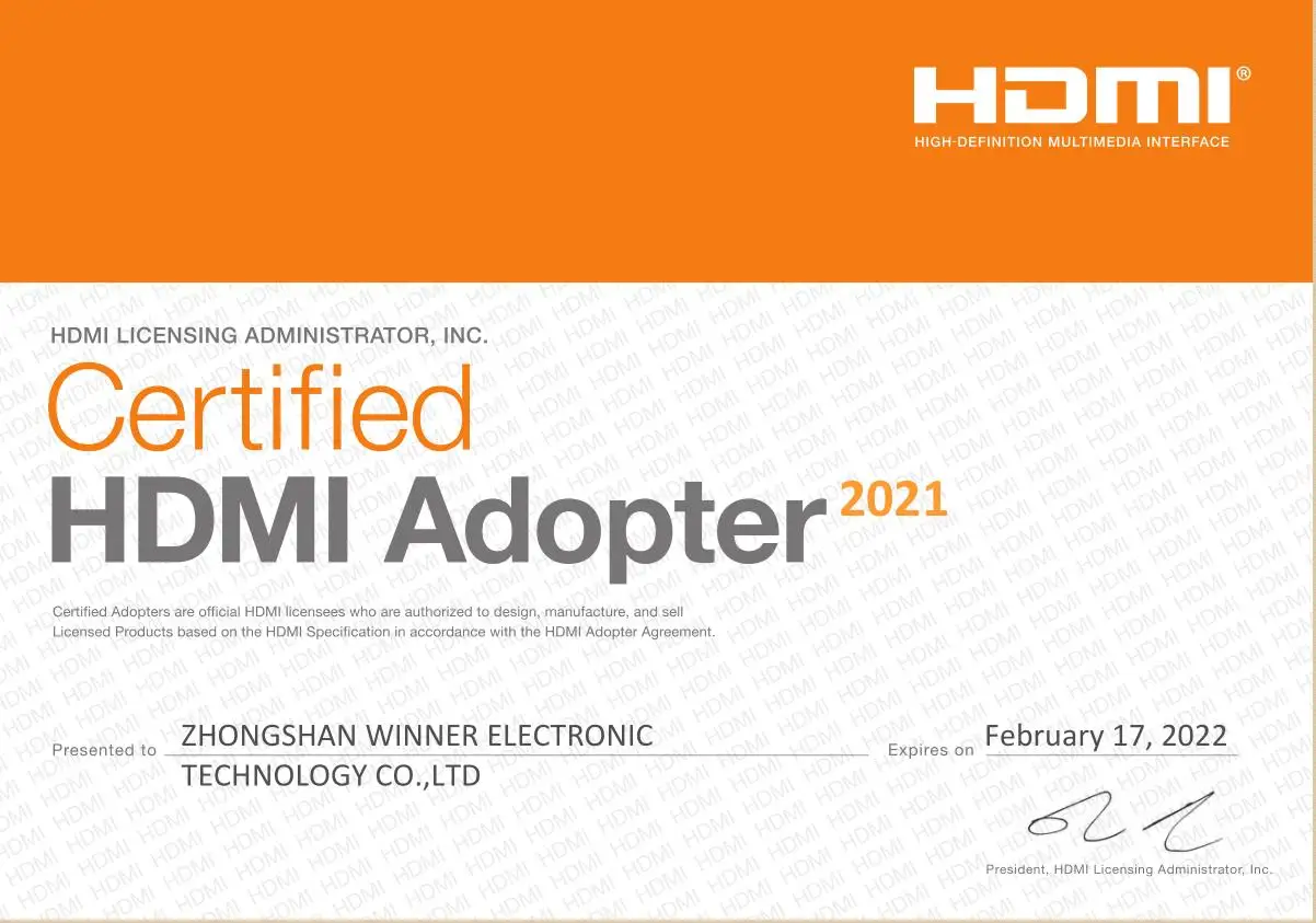  Сертифицированная HDMII версия высокоскоростной 48 Гбит/с поддержка HDR тест 8K 60Hz 4K 120Hz разрешение 8k HDMI