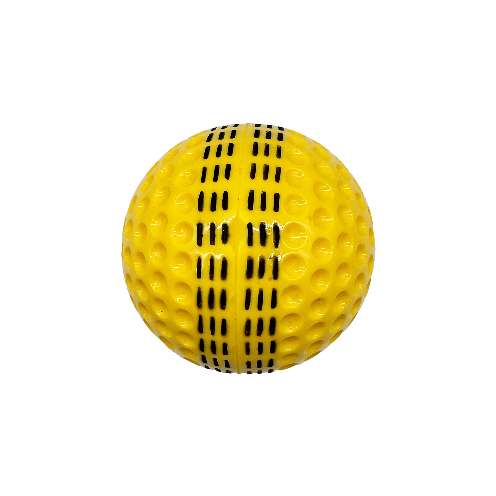 Yellow 146g Cricket Ball With Black Seam Use for Training