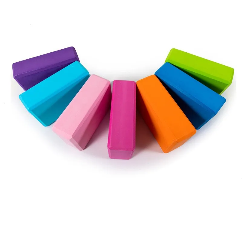 Custom High Quality Colorful Biodegradable EVA Foam Yoga Block