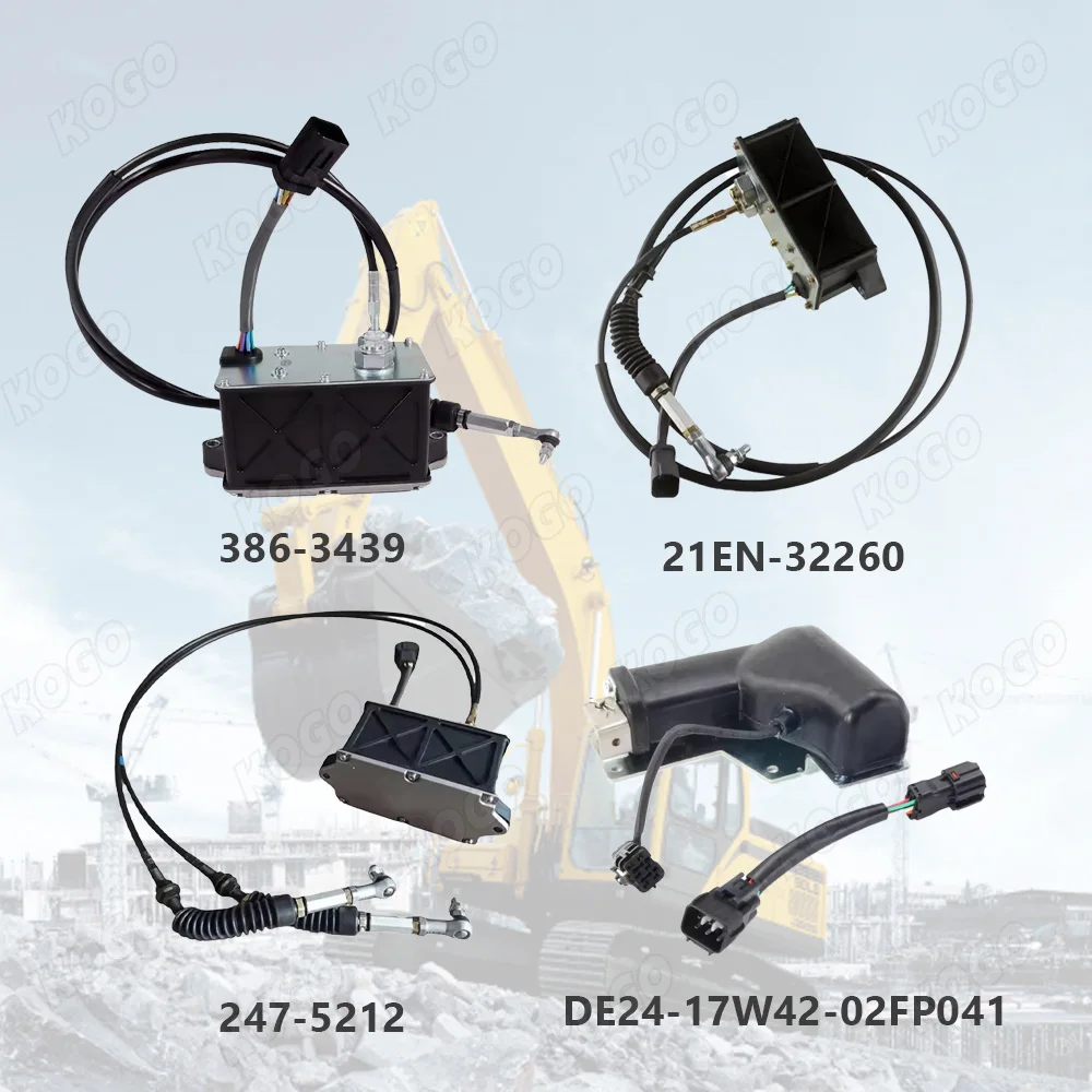 Дроссельный двигатель 523-00006 52300006 ускорение для Doosan Daewoo DH225-7 DH300-5 DH300-7 экскаватора запчасти