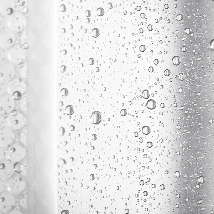 PEVA Shower Curtain Liner, 72x72 Light Weight 3G Clear Liner Water Repellent for Bathroom Shower/