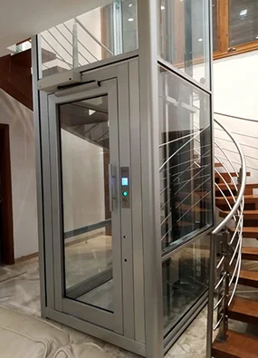 indoor outdoor small mini residential elevator lift passenger lift villa elevators for home use