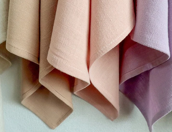 Wholesale Custom Printed 100% Cotton Marry Christmas Tea Towels Home Decorative Linen Napkins for Kitchen