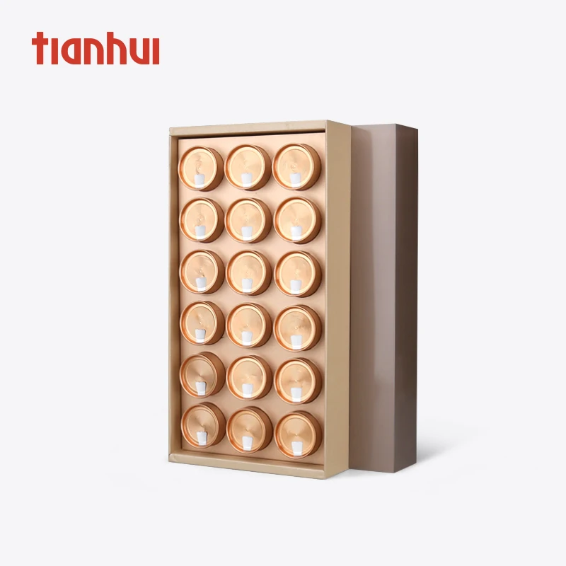  Tianhui биоразлагаемая прозрачная пластиковая подарочная коробка из