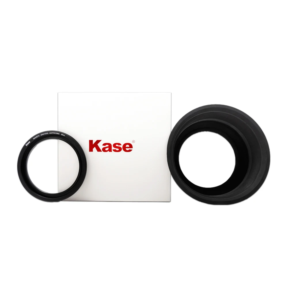Kase 77MM Foldable Magnetic Installed Lens Hood Includes Adapter Ring
