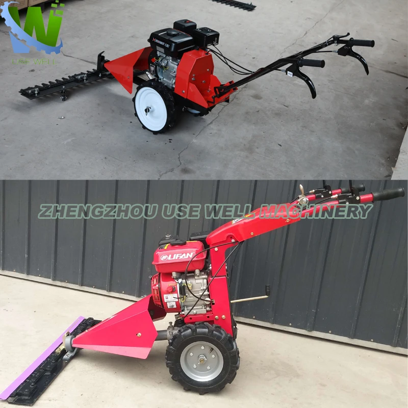 China Large self-propelled hand push lawnmowers manual grass cutter machine electric petro diesel four-stroke lawn mower price