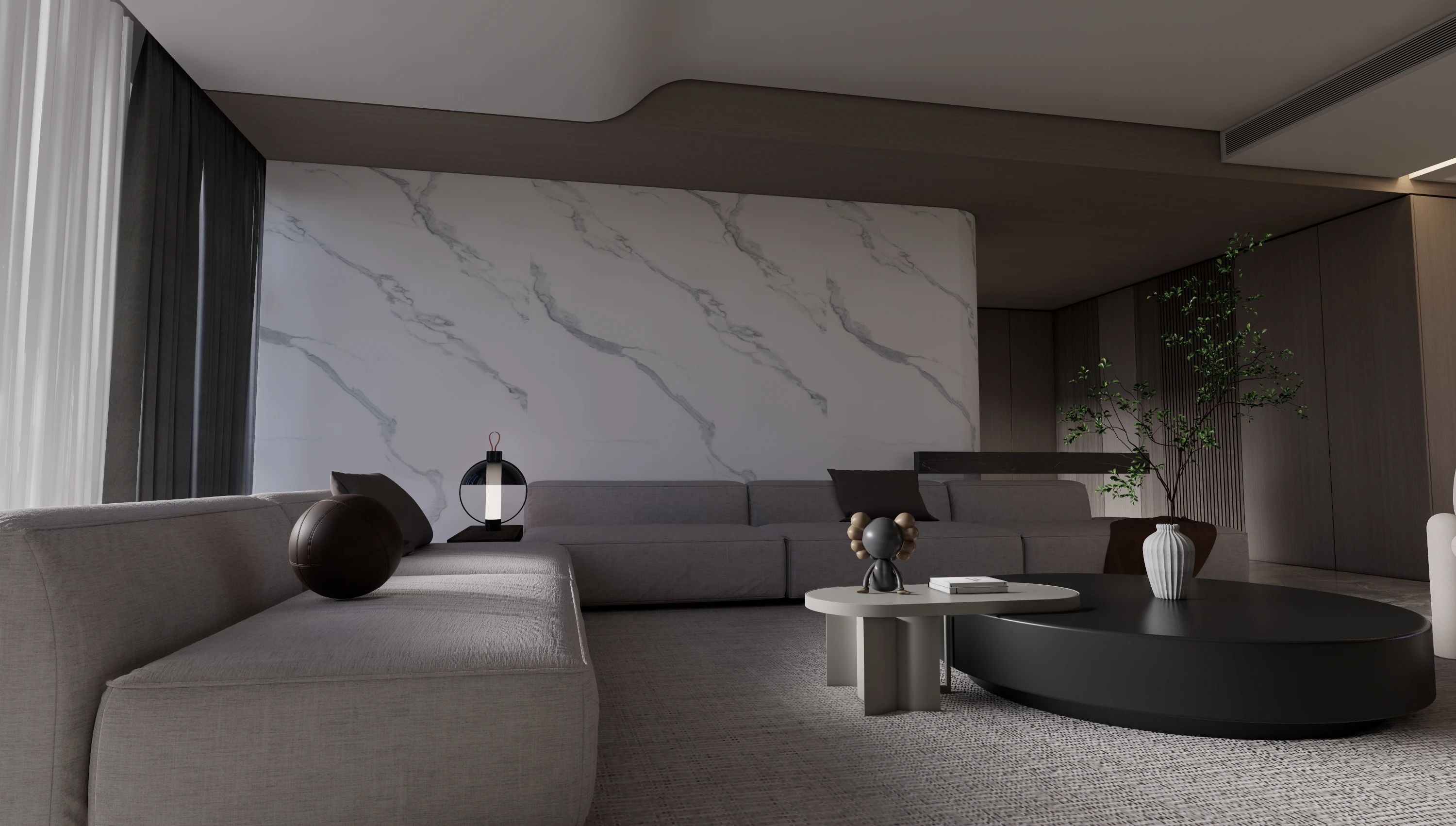 Bamboo Charcoal Board Rock Plate Series Waterproof Flexible