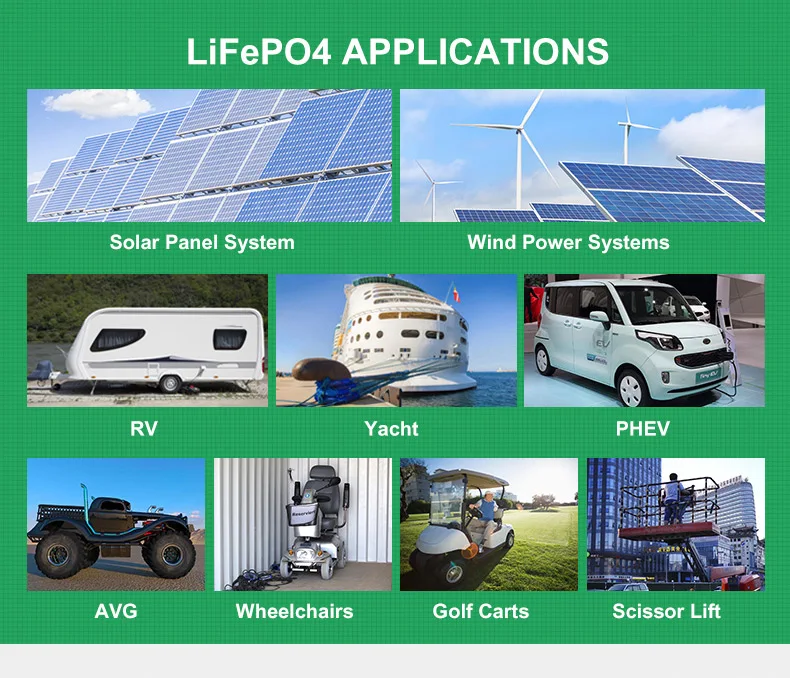 6V 12V 12 8 V 7Ah 16Ah 18Ah 50Ah 100Ah 200Ah 12V200Ah Солнечная литиевая батарея LiFePO4 система хранения солнечной энергии