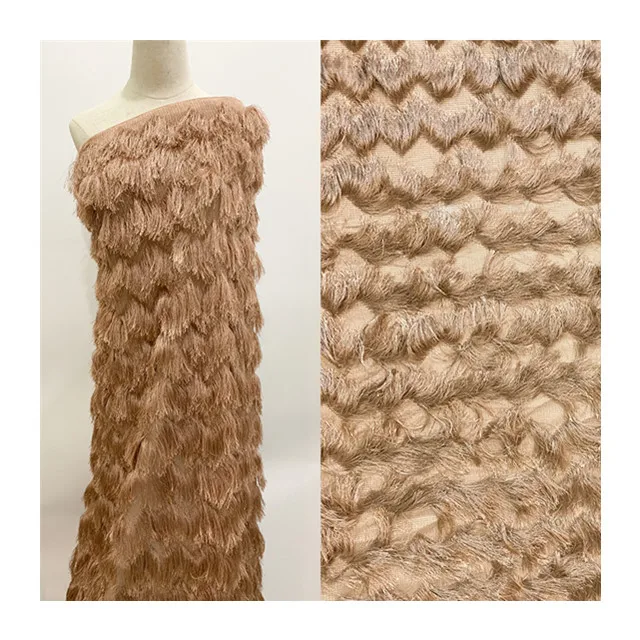 Best Quality Jacquard Fabric Brocade Lace African Lace Fabric Bridal Brocade Fabric for Wedding Evening Dress