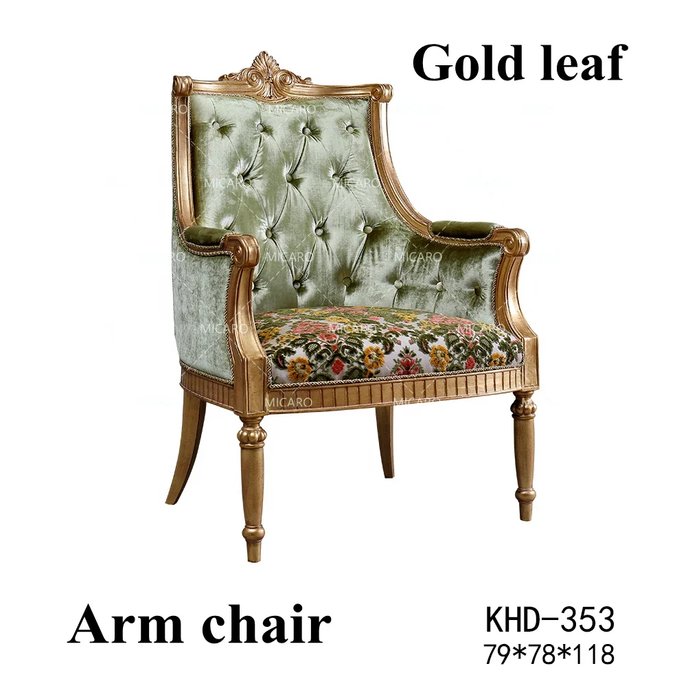 Italian classic furniture living room high quality velvet fabric curved sofa set