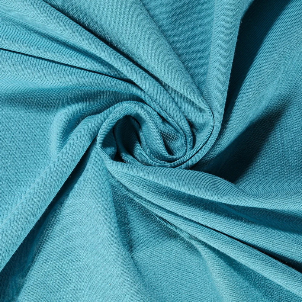 
High density needle high quality 32S/1 cotton +30D spandex Jersey sportswear fabric 