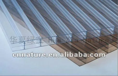 
Huaxia Nature 4 to16mm UV Protected and High light Transmission price polycarbonate panels 