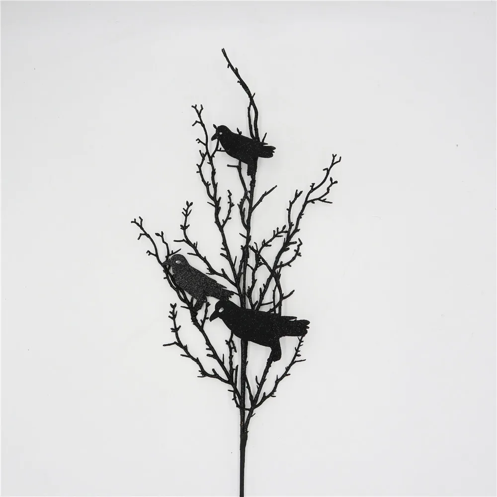 Прямой источник завод высокое качество 30 дюймов черные блестящие летучая мышь спрей и выбор для Хэллоуина украшения вечеринки волшебный современный