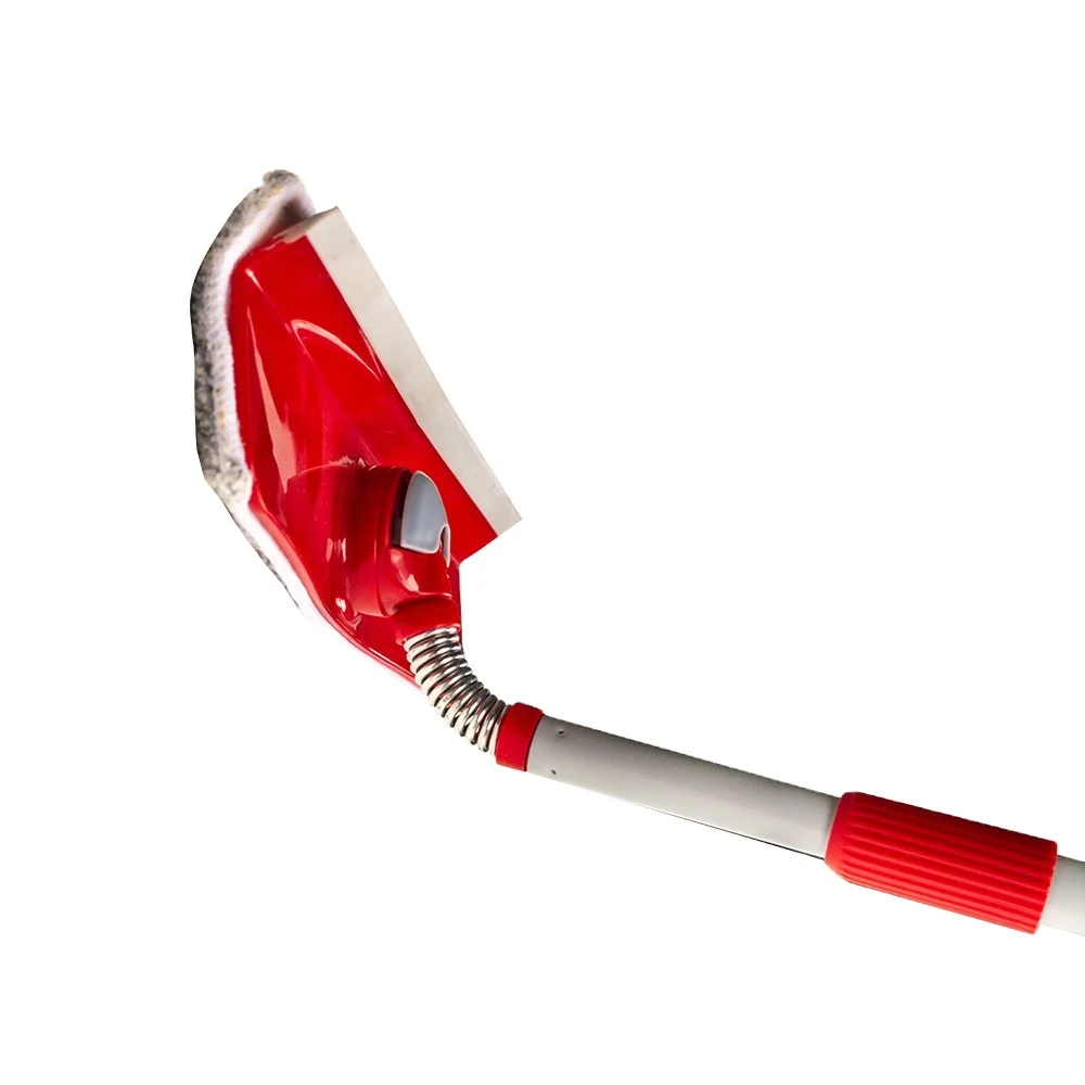 Microfiber spring joint connection flexible head car glass cleaning window cleaner