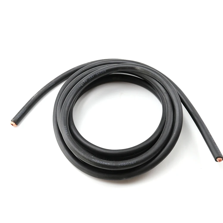 
Flexible Copper Conductor 35mm2 Copper Weld Power Welding Cable 