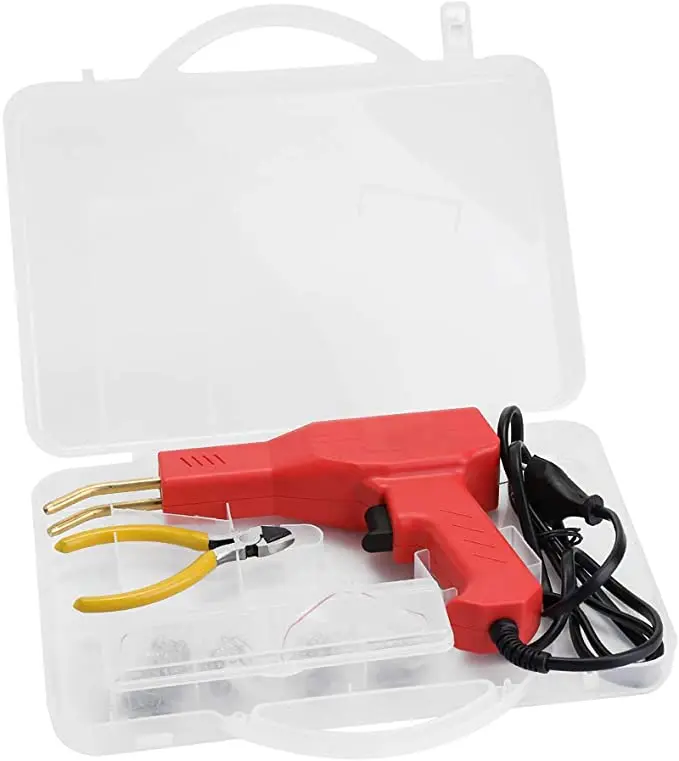
Car Bumper Repair Welder Hot Staplers Plastic Welding Machine Kit Welding Repair Tool Hot Staplers 50W Soldering Iron Set 