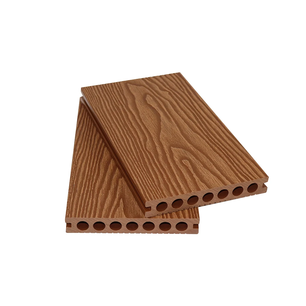 Factory Wholesale Wood Texture Anti-Aging Insect Proof Mildew Proof Farm Decorative Garden Wpc Fence Panels