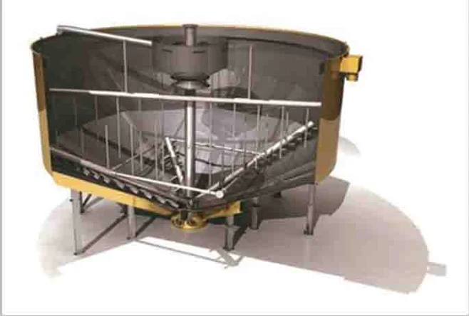 Automatic central drive dewatering industrial concentrate mining thickener