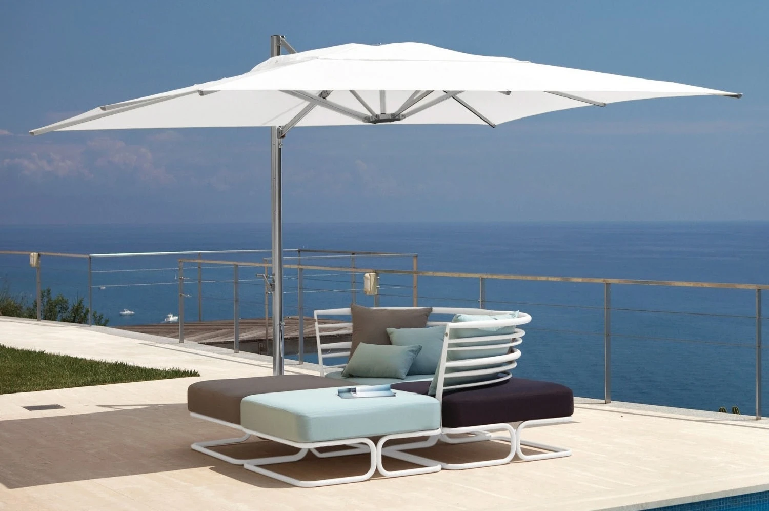 Modern design classical outdoor furniture garden rope woven single sofa lounge chair for sale