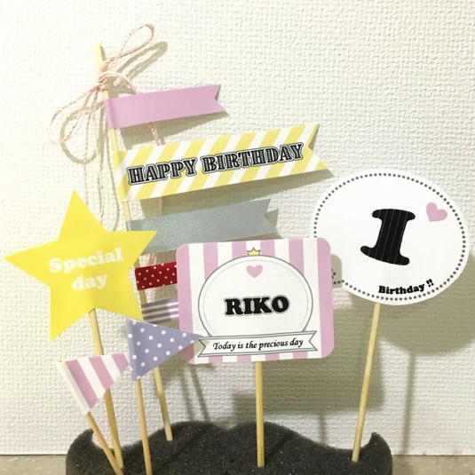 2019 Hot Sale Decoration Toothpick Cake Pick