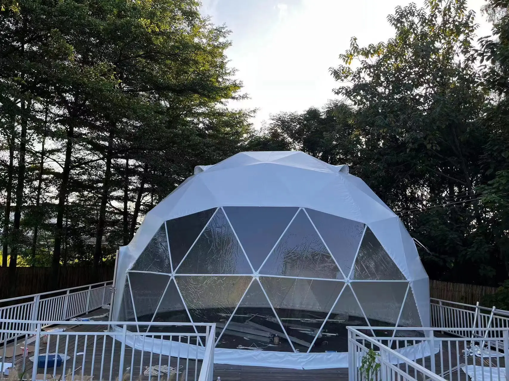 High quality aluminum frame tent outdoor ball tent geodesic dome igloo tent for outdoor party wedding