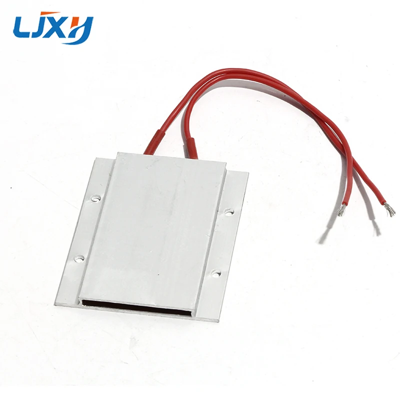 LJXH PTC Heating Element 77x62x6mm 220V Constant Temperature 60-150 Degrees PTC Heater Plate Thermostat Aluminum Shell 2pcs/lot