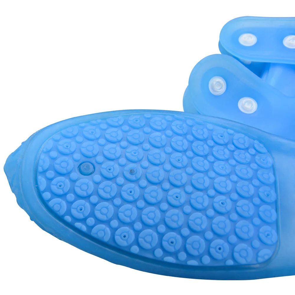 Fashion non-slip water proof rain boots silicone shoes cover thickened wear-resistant shoe protection cover