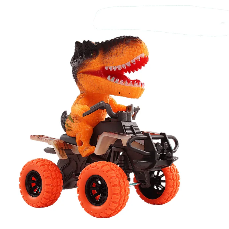 8 Pieces Pack Dinosaur Pull-back Car for Kids