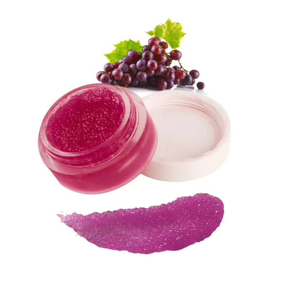 Wholesale natural vegan lip care scrub custom logo private label sugar organic lip scrub