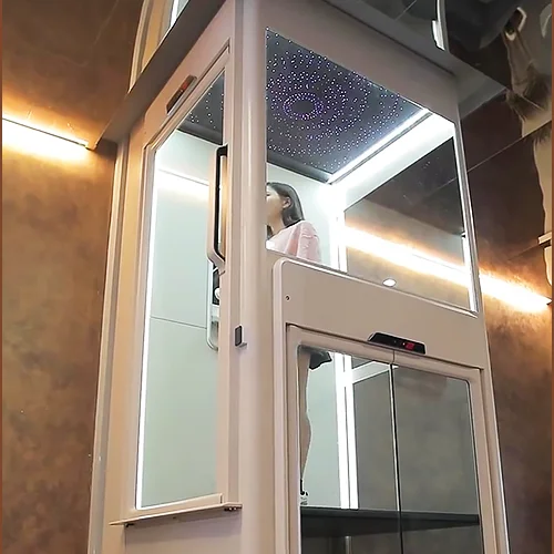 Passenger Elevators Residential Elevator Small Home Lift Hydraulic Home Lift Price for Sale