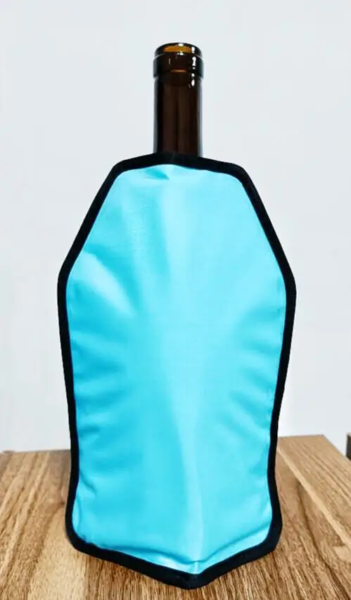 Wine Bottle Cooler Sleeve / Instant Gel Ice Cooler / Reusable Gel Cooler Wine Ice Bags