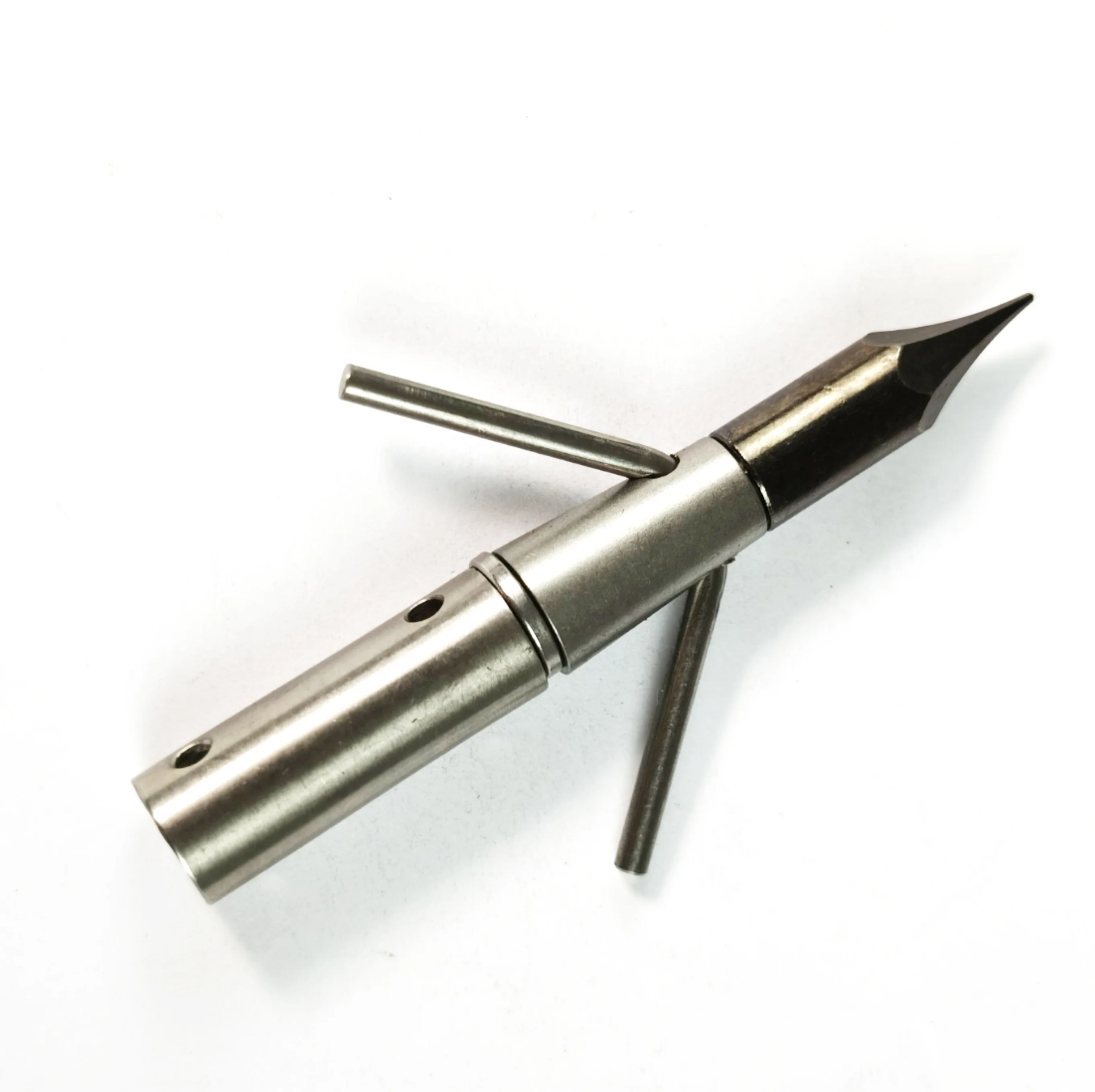 Archery Outdoor Detachable Broadheads Bowfishing Arrowhead Points Fish for Bow and Arrow Hunting